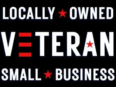 Locally Owned veteran small business